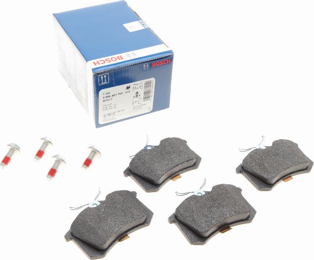 BOSCH 0 986 461 769 - Brake Pad Set, disc brake www.parts5.com