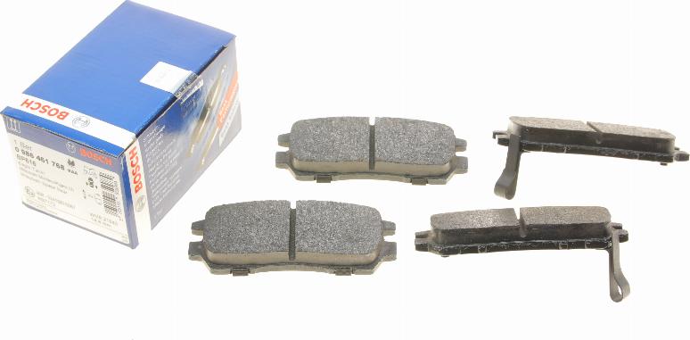 BOSCH 0 986 461 768 - Brake Pad Set, disc brake parts5.com