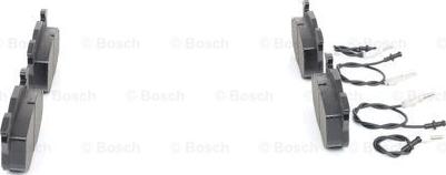 BOSCH 0 986 461 763 - Sada brzdových platničiek kotúčovej brzdy www.parts5.com