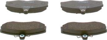 BOSCH 0 986 468 613 - Brake Pad Set, disc brake www.parts5.com