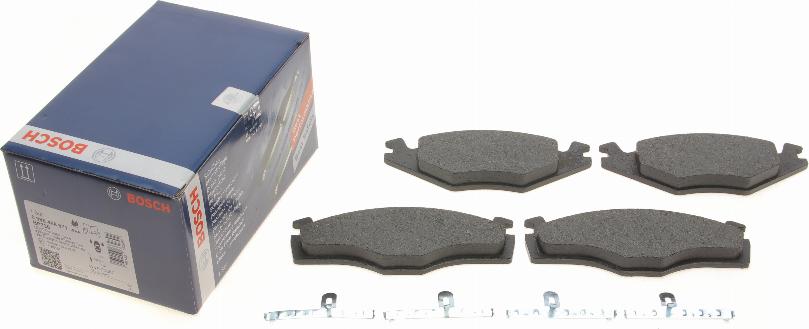 BOSCH 0 986 468 871 - Zestaw klocków hamulcowych, hamulce tarczowe www.parts5.com