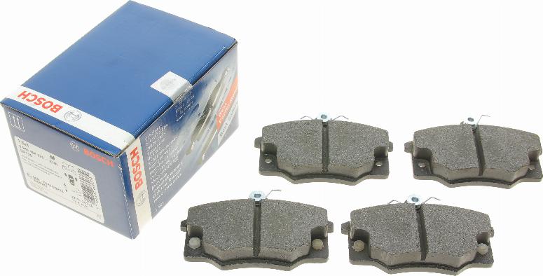 BOSCH 0 986 468 380 - Bremsbelagsatz, Scheibenbremse www.parts5.com