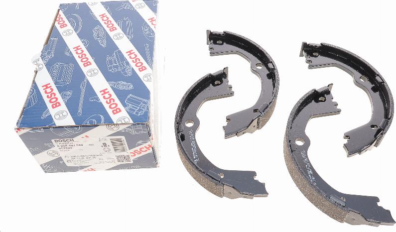 BOSCH 0 986 487 939 - Brake Shoe Set, parking brake www.parts5.com