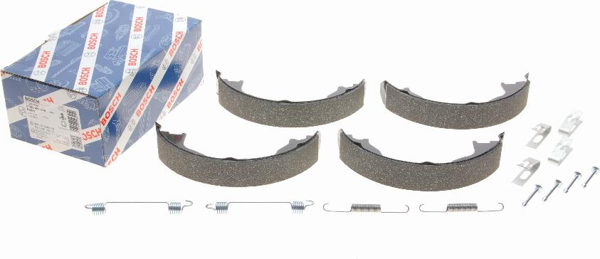 BOSCH 0 986 487 609 - Brake Shoe Set, parking brake www.parts5.com