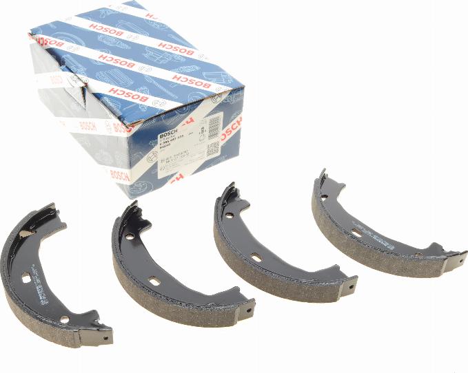 BOSCH 0 986 487 608 - Juego de zapatas de frenos, freno de estacionamiento www.parts5.com