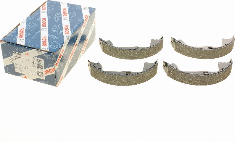 BOSCH 0 986 487 214 - Brake Shoe Set, parking brake parts5.com