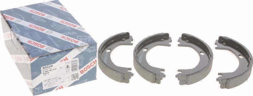 BOSCH 0 986 487 715 - Juego de zapatas de frenos, freno de estacionamiento www.parts5.com