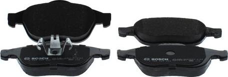 BOSCH 0 986 424 443 - Brake Pad Set, disc brake www.parts5.com