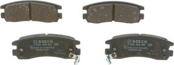 BOSCH 0 986 424 467 - Brake Pad Set, disc brake www.parts5.com