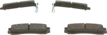 BOSCH 0 986 424 467 - Brake Pad Set, disc brake www.parts5.com