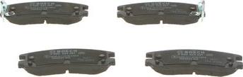 BOSCH 0 986 424 467 - Brake Pad Set, disc brake www.parts5.com