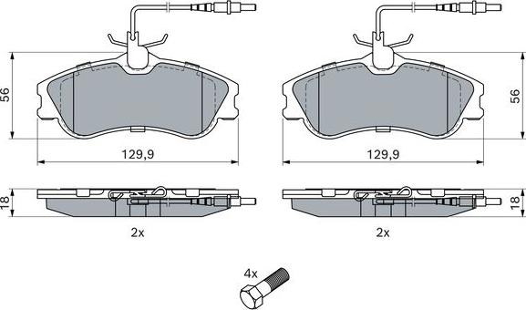 BOSCH 0 986 424 414 - Jarrupala, levyjarru www.parts5.com