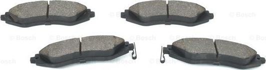 BOSCH 0 986 424 474 - Brake Pad Set, disc brake www.parts5.com