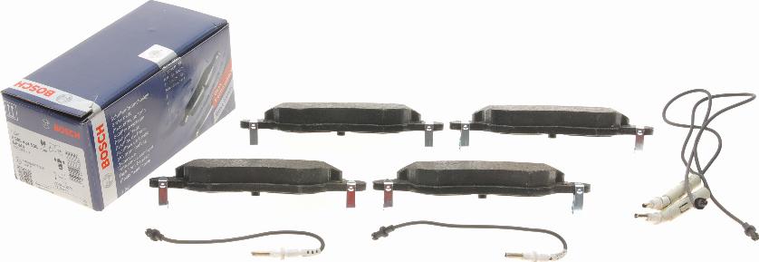 BOSCH 0 986 424 598 - Brake Pad Set, disc brake www.parts5.com