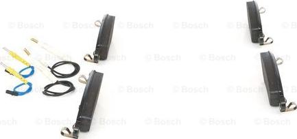 BOSCH 0 986 424 598 - Brake Pad Set, disc brake www.parts5.com