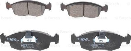 BOSCH 0 986 424 554 - Set placute frana,frana disc www.parts5.com