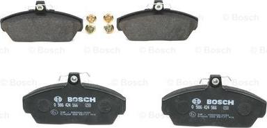 BOSCH 0 986 424 566 - Juego de pastillas de freno www.parts5.com