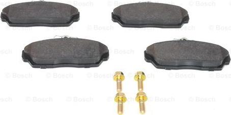 BOSCH 0 986 424 566 - Juego de pastillas de freno www.parts5.com