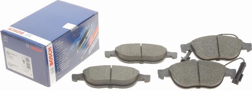 BOSCH 0 986 424 507 - Brake Pad Set, disc brake parts5.com