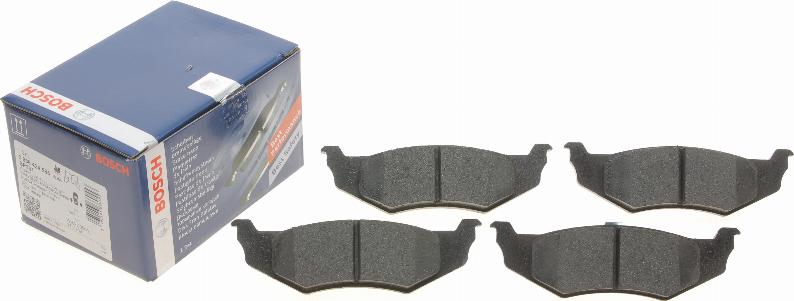 BOSCH 0 986 424 585 - Brake Pad Set, disc brake www.parts5.com