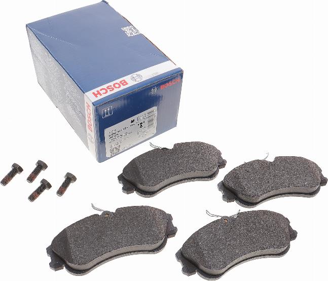 BOSCH 0 986 424 583 - Тормозные колодки, дисковые, комплект www.parts5.com