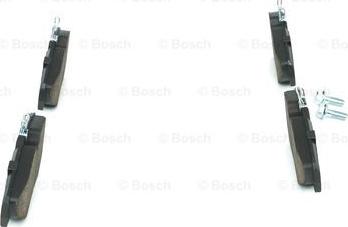 BOSCH 0 986 424 531 - Bremsbelagsatz, Scheibenbremse www.parts5.com