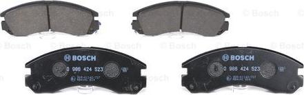 BOSCH 0 986 424 523 - Juego de pastillas de freno www.parts5.com