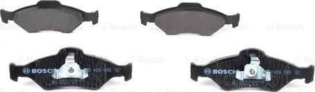 BOSCH 0 986 424 645 - Brake Pad Set, disc brake parts5.com