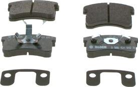 BOSCH 0 986 424 642 - Brake Pad Set, disc brake www.parts5.com