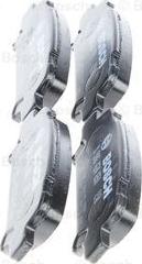 BOSCH 0 986 424 650 - Brake Pad Set, disc brake parts5.com