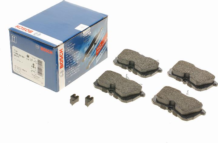 BOSCH 0 986 424 661 - Kit de plaquettes de frein, frein à disque www.parts5.com