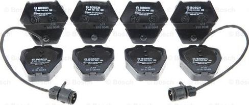 BOSCH 0 986 424 689 - Σετ τακάκια, δισκόφρενα www.parts5.com