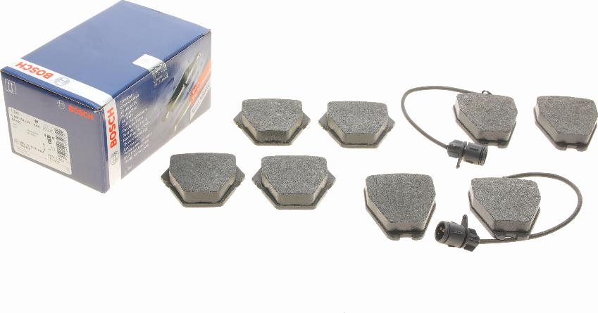 BOSCH 0 986 424 689 - Brake Pad Set, disc brake parts5.com