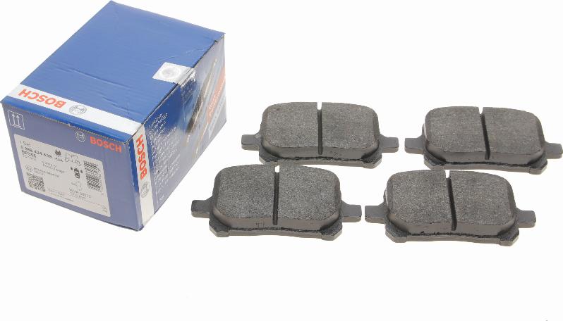 BOSCH 0 986 424 639 - Juego de pastillas de freno www.parts5.com