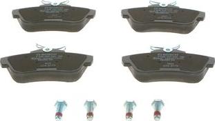 BOSCH 0 986 424 625 - Brake Pad Set, disc brake www.parts5.com