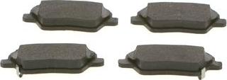 BOSCH 0 986 424 864 - Brake Pad Set, disc brake www.parts5.com