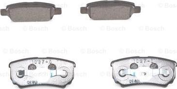 BOSCH 0 986 424 814 - Комплект спирачно феродо, дискови спирачки www.parts5.com