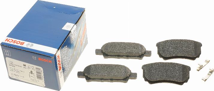 BOSCH 0 986 424 814 - Brake Pad Set, disc brake www.parts5.com