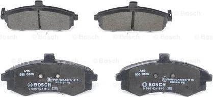 BOSCH 0 986 424 810 - Set placute frana,frana disc www.parts5.com