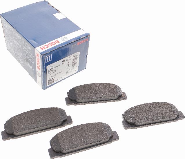 BOSCH 0 986 424 817 - Juego de pastillas de freno www.parts5.com