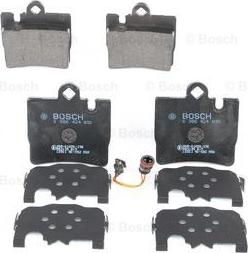 BOSCH 0 986 424 830 - Brake Pad Set, disc brake www.parts5.com