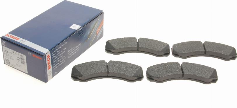 BOSCH 0 986 424 833 - Brake Pad Set, disc brake parts5.com