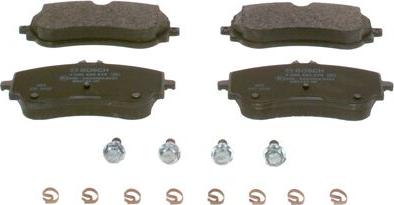 BOSCH 0 986 424 875 - Brake Pad Set, disc brake www.parts5.com