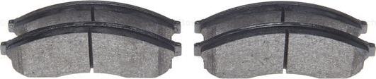 BOSCH 0 986 424 340 - Brake Pad Set, disc brake www.parts5.com