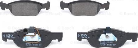 BOSCH 0 986 424 362 - Set placute frana,frana disc www.parts5.com