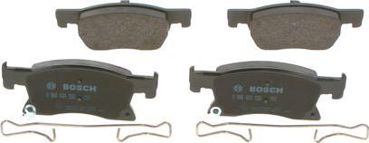 BOSCH 0 986 424 332 - Brake Pad Set, disc brake www.parts5.com