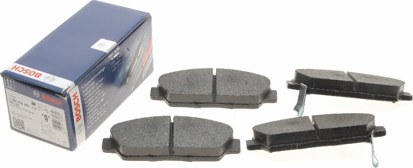 BOSCH 0 986 424 289 - Brake Pad Set, disc brake www.parts5.com