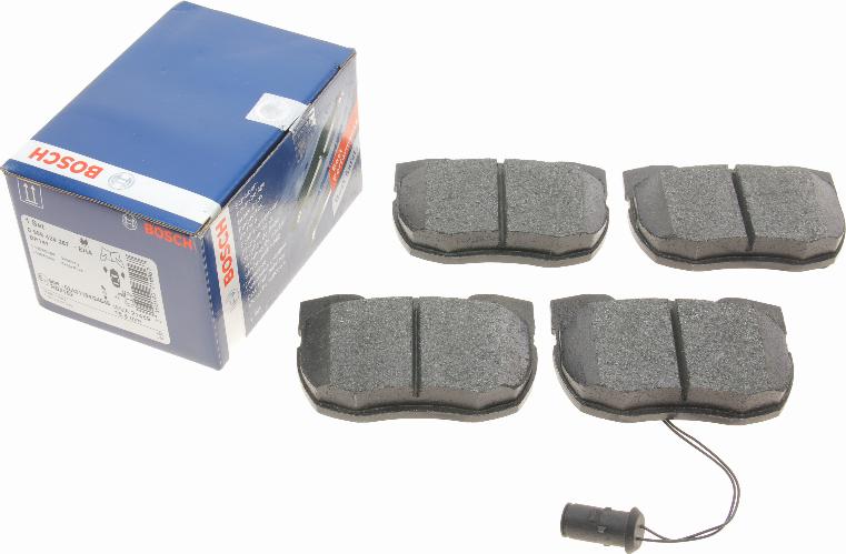 BOSCH 0 986 424 287 - Juego de pastillas de freno www.parts5.com