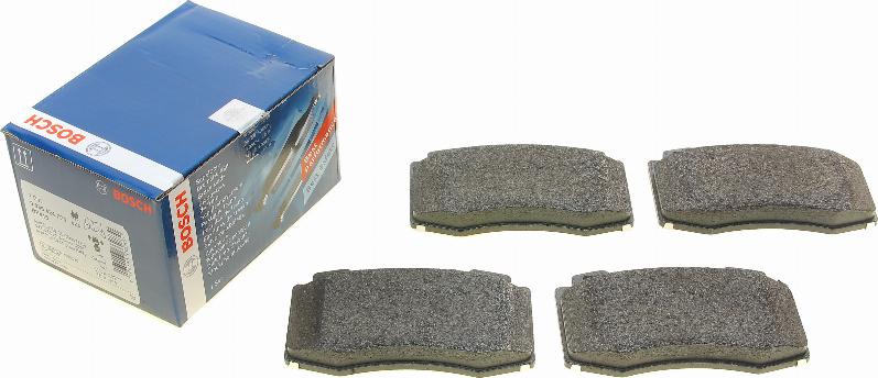 BOSCH 0 986 424 705 - Brake Pad Set, disc brake www.parts5.com