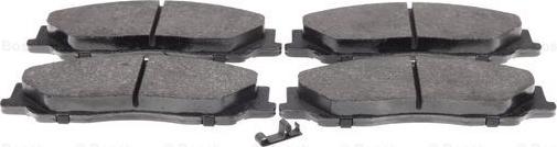 BOSCH 0 986 424 720 - Brake Pad Set, disc brake www.parts5.com